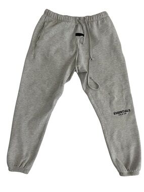 Essentials Men’s Heather Gray Jogger Sweatpants